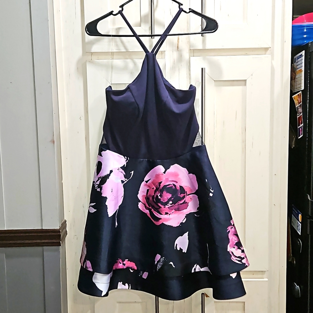 Navy blue Skater dress